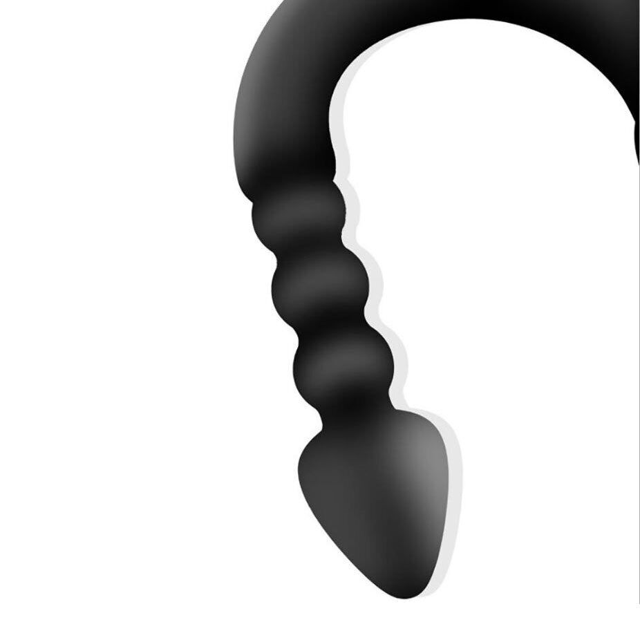 Silicone Vibrating Clit G-spot Anal P-spot Prostate Massager Vibrator Butt Plug