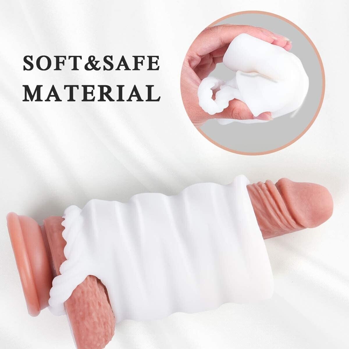 Vibrating Male Penis Stamina Cock Trainer Massager Masturbator Stroker Sleeve