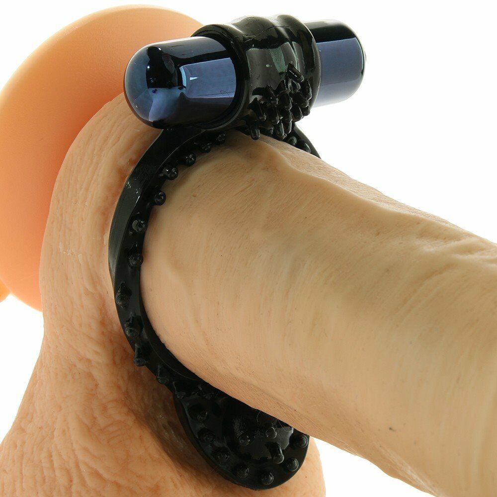 Vibrating Ball Banger Penis Cock Ring Couple Lover Sex Enhancer Toys