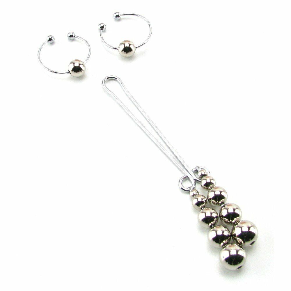 Non-Piercing Sexy Nipple Ring Clitoral Clit Pussy Vagina Clip Body Jewelry