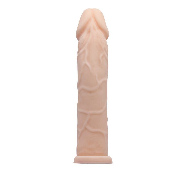 Male Penis Extension Extender Sleeve Sheath Width Length Girth Enhancer Enlarger
