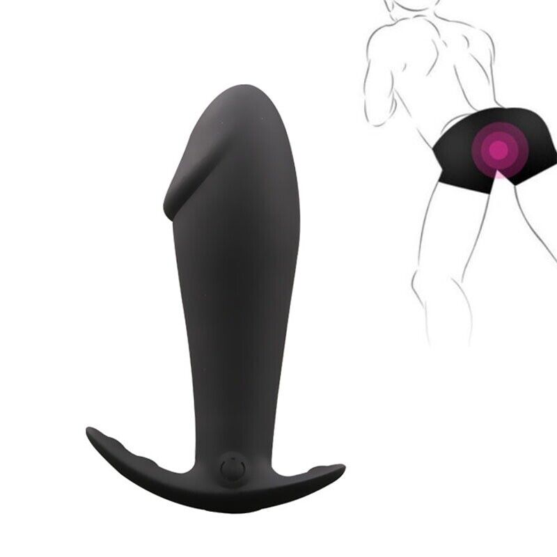 Wireless Remote Control Vibrating Wearable Anal Butt Plug Anal Trainer Sex Toys