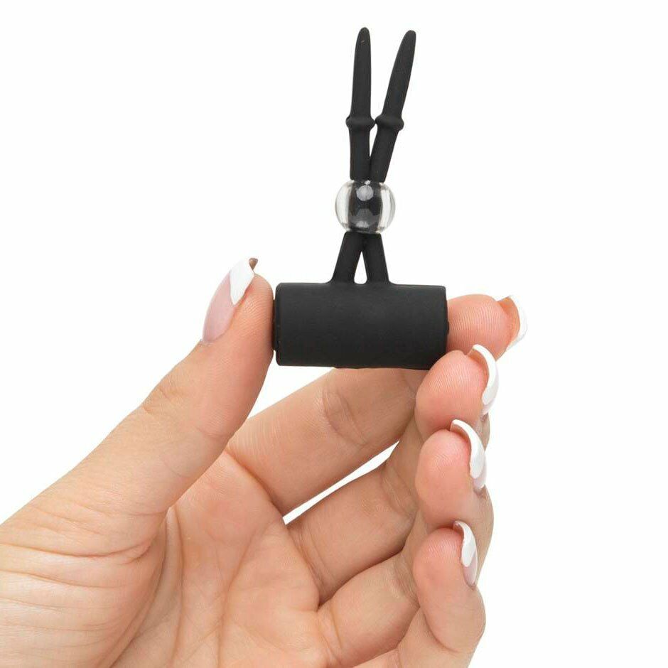 Fetish Fantasy Vibrating Silicone Nipple Clamps Lassos Vibrator Bondage Sex Toys