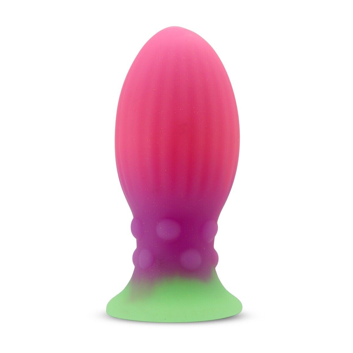 Glow in the Dark Silicone Extra Large Anal Egg Butt Plug Anal Stretcher Sex Toy