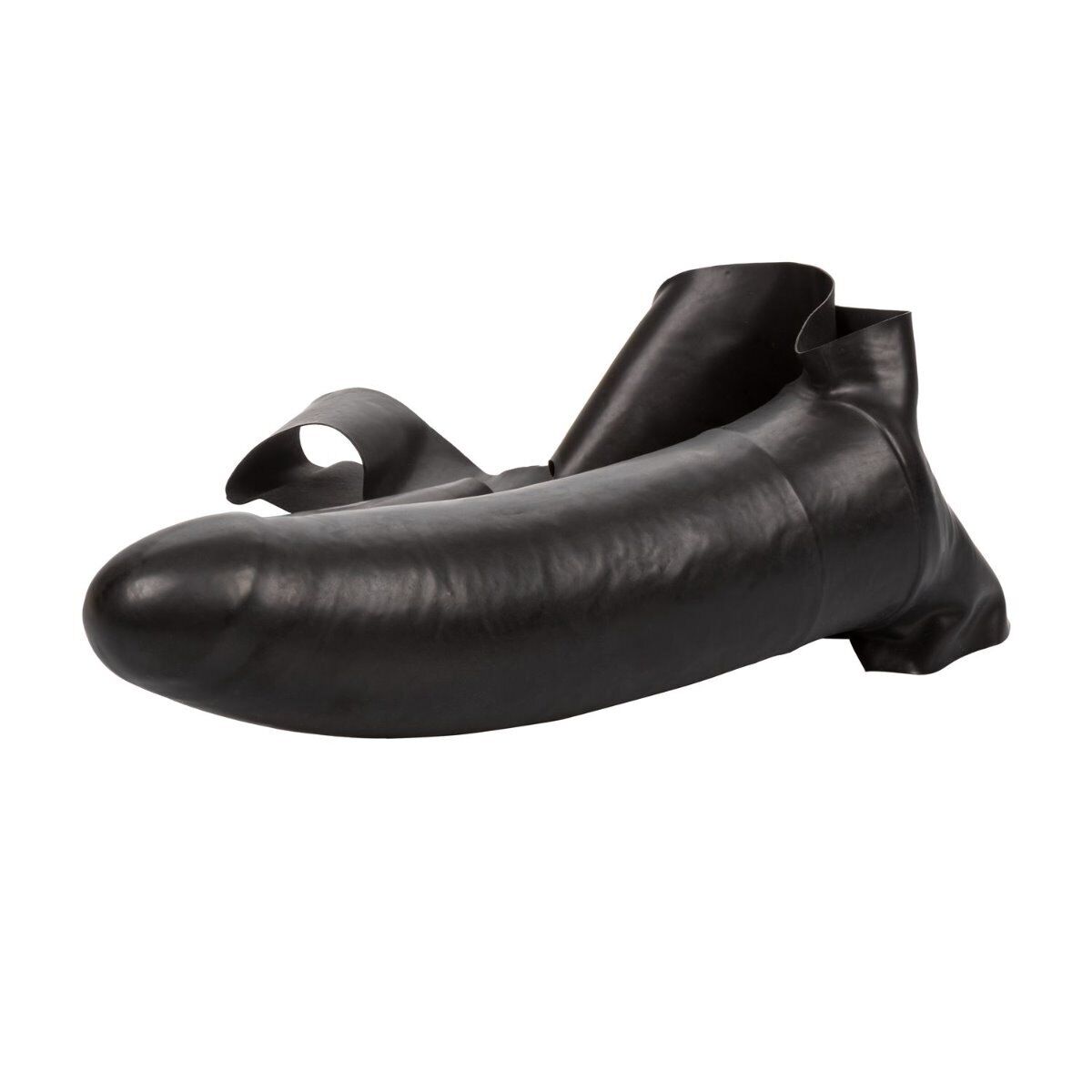 Accommodator Chin Strap-on Vaginal Anal Dildo Dong Cock Oral Sex Accessory