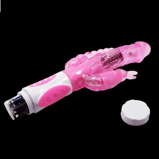 Clitoral Anal G-spot Triple Rabbit Vibrator Vibe Dildo Sex-toys for Women Couple