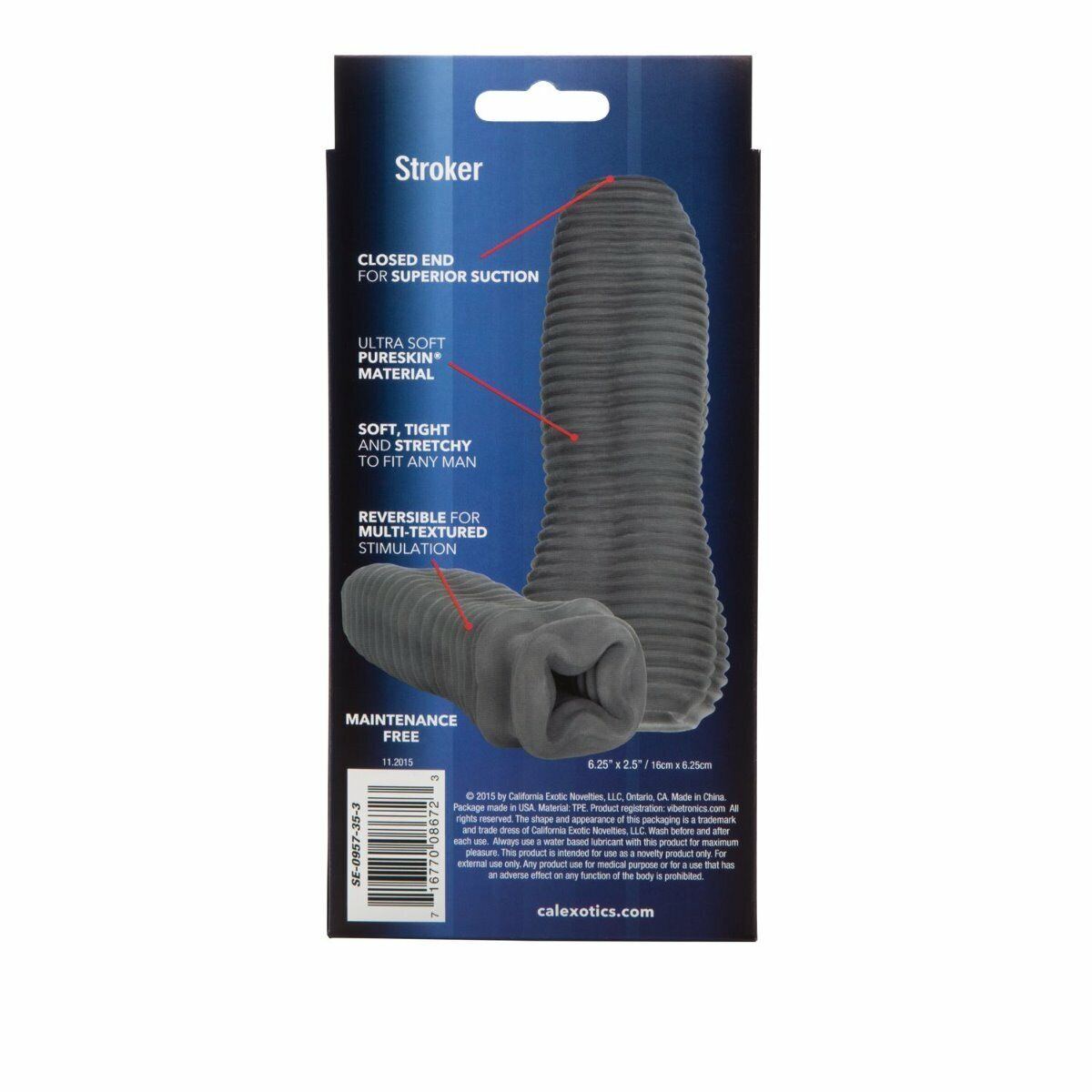 Apollo Stroker Reversible Male Masturbator Sleeve Discreet Sex-toys for Men