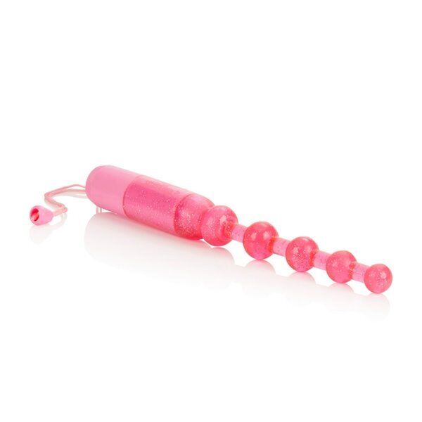 Slim Slender Flexible Bendable Waterproof Vibrating Anal Pleasure Beads Vibrator