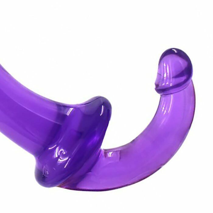 Strapless Strap on Double Ended Dildo Dong Sex-toys for Women Lesbians
