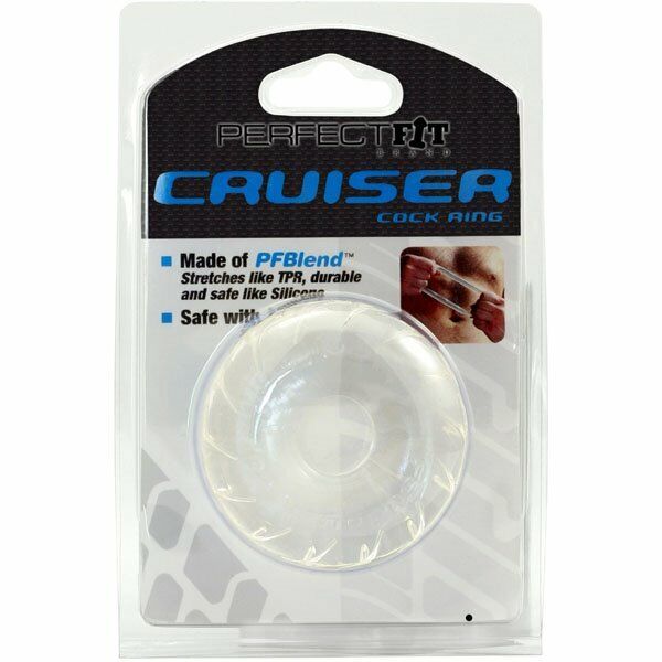 PerfectFit Thick Soft Stretchy Male Penis Erection Enhancer Prolonging Cock Ring