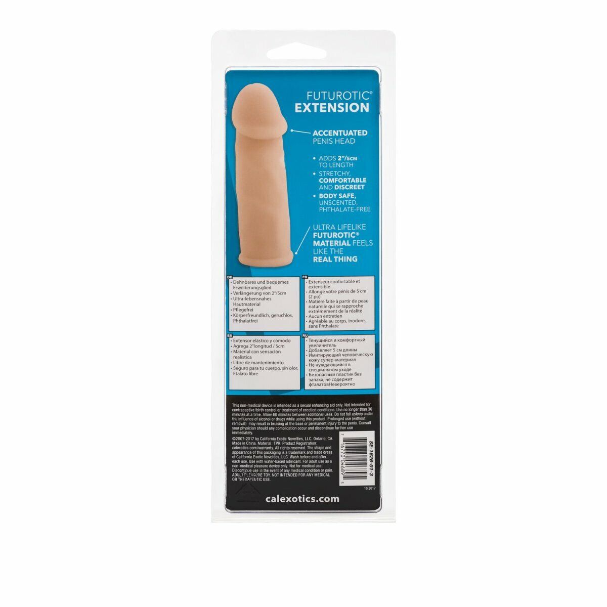 Add 2" Male Penis Extension Extender Cock Sleeve Sheath Girth Enhancer Enlarger