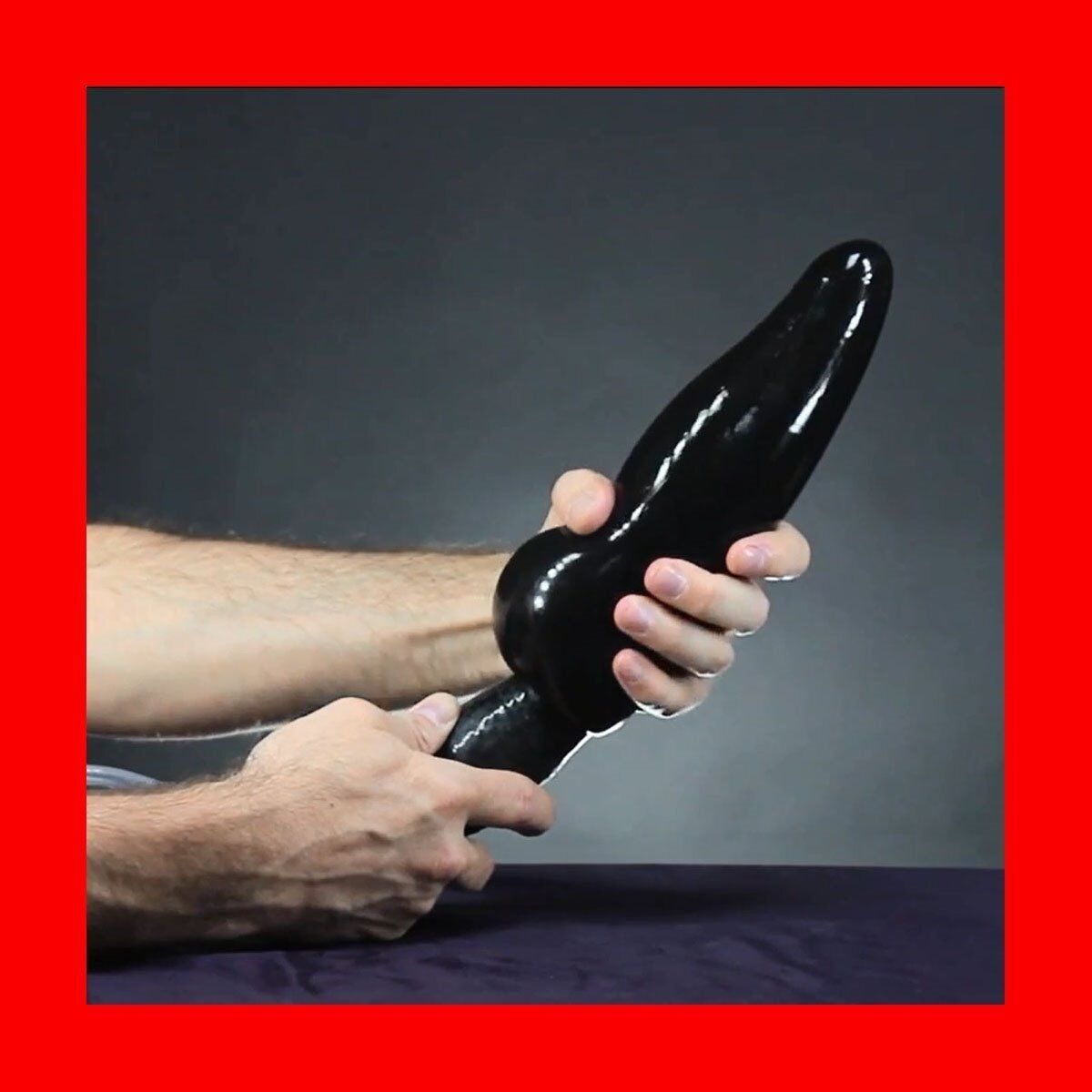 Ram Huge Large 12" Expendable Inflatable Dong Dildo Cock Anal Sex Balloon Pump