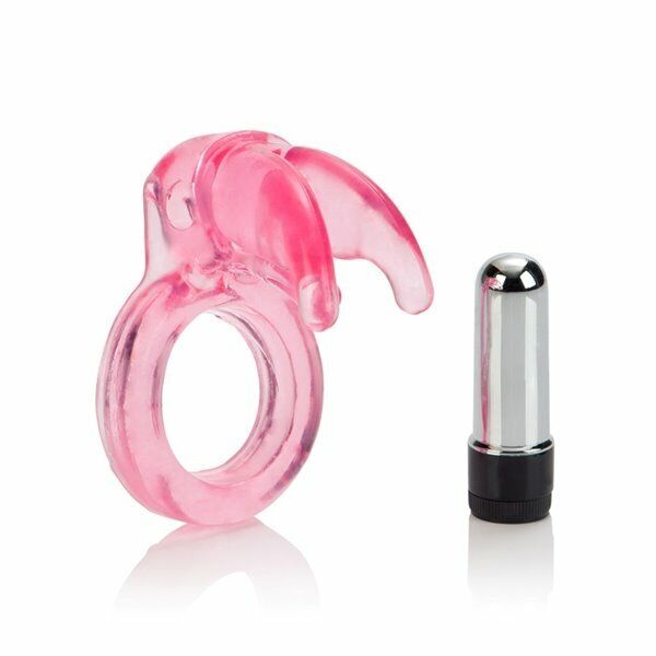 Triple Clit Flicker Vibe Vibrating Love Penis Cock Ring Sex-toys for Men Couple