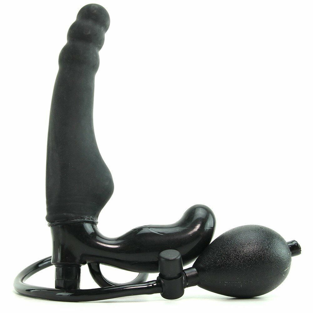 Mack Tuff Vibrating Inflatable Enforcer Strapless Strap-on G-spot Dildo Dong