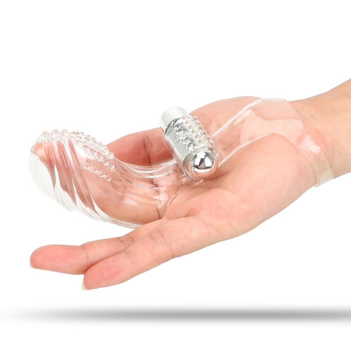 Finger Banger Massager G-spot Vibrator Fingering Sex-toys for Women Couples