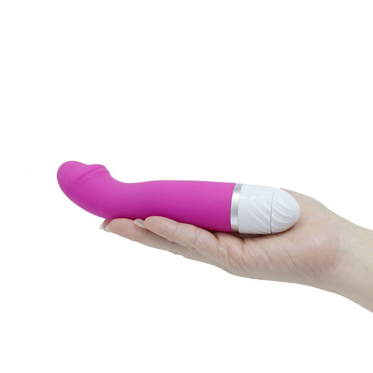 Silicone Flexible Realistic Anal Clit G-spot Vibrator Massager Sex Toy for Women