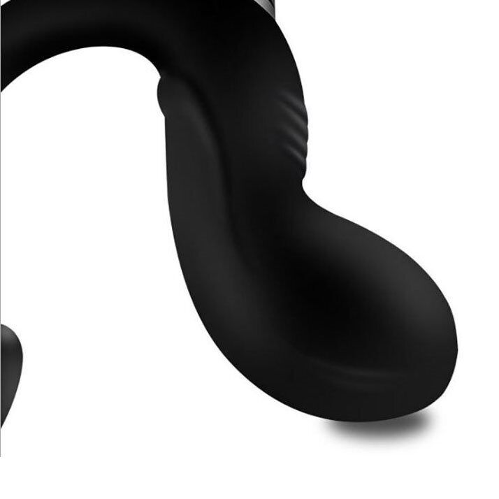 Silicone Vibrating Clit G-spot Anal P-spot Prostate Massager Vibrator Butt Plug