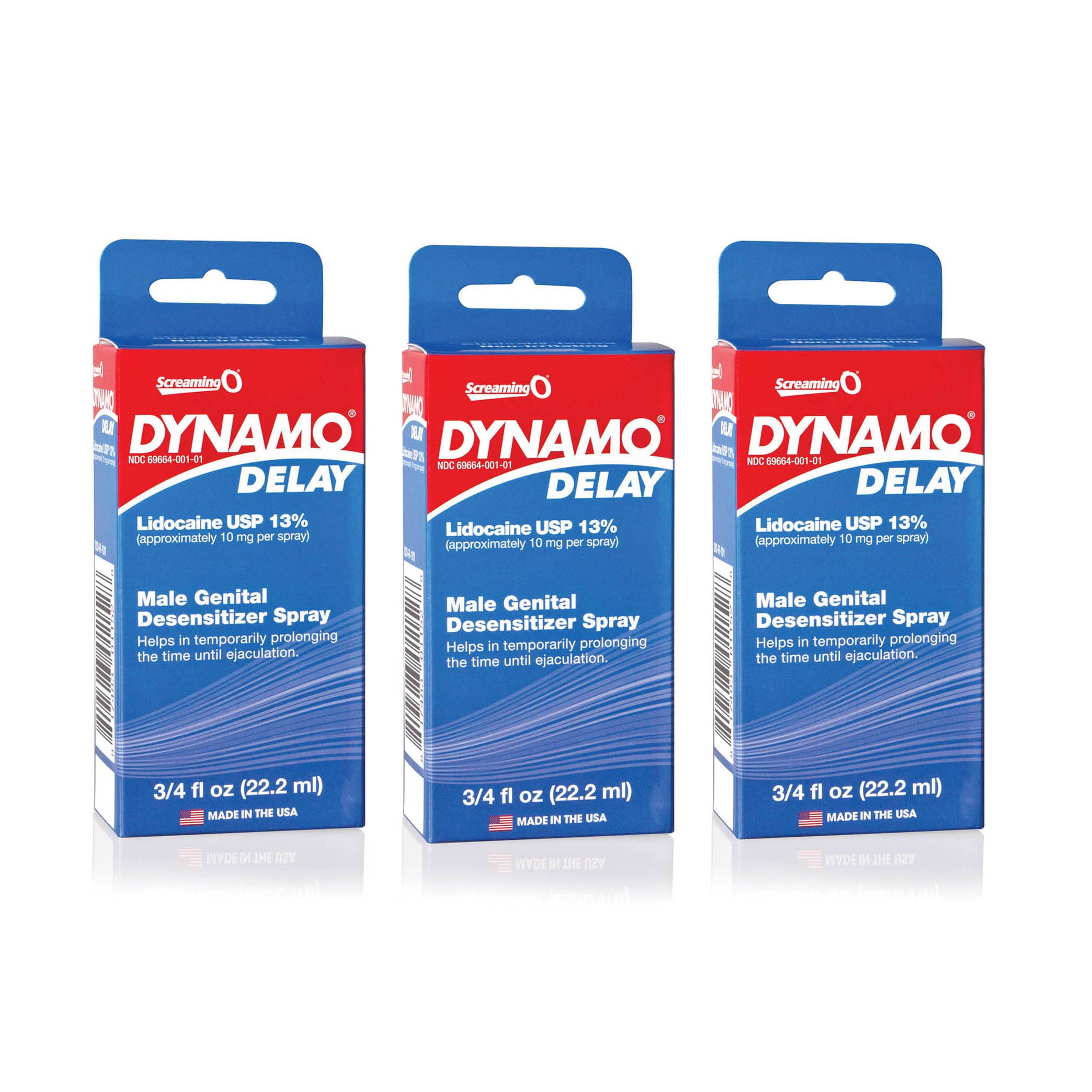 Dynamo Delay Male Genital Desensitizer Prolonging Spray Performance Enhancer