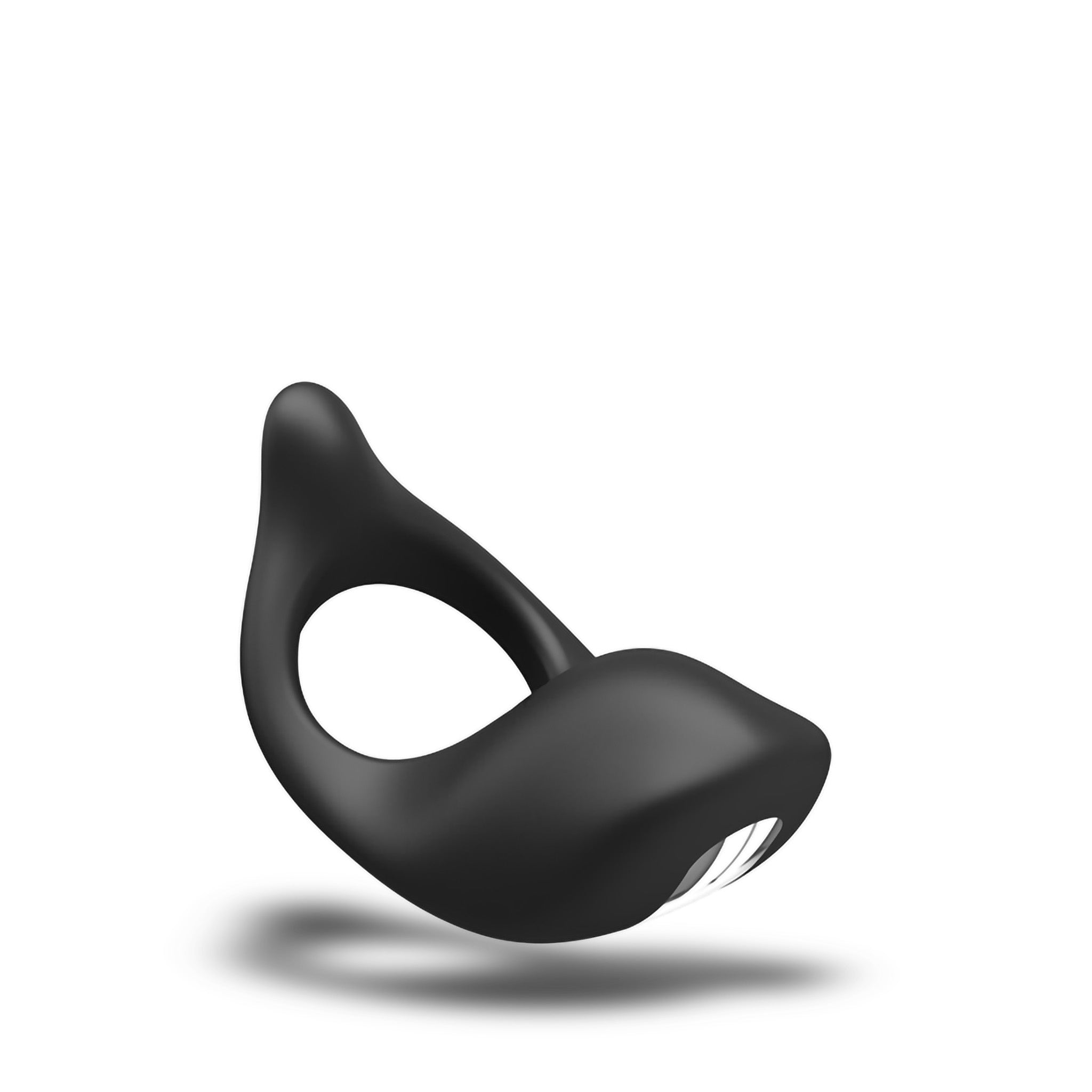 Rechargeable Silicone Vibrating Prolong Delay Penis Cock Ring Sex-toy for Couple
