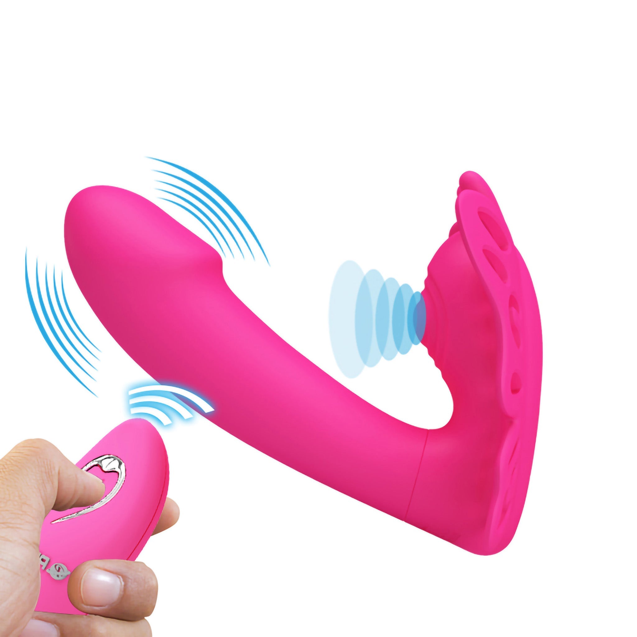 Wireless Remote Control Vibrating Clitoral G-spot Vibrator Stimulator Massager