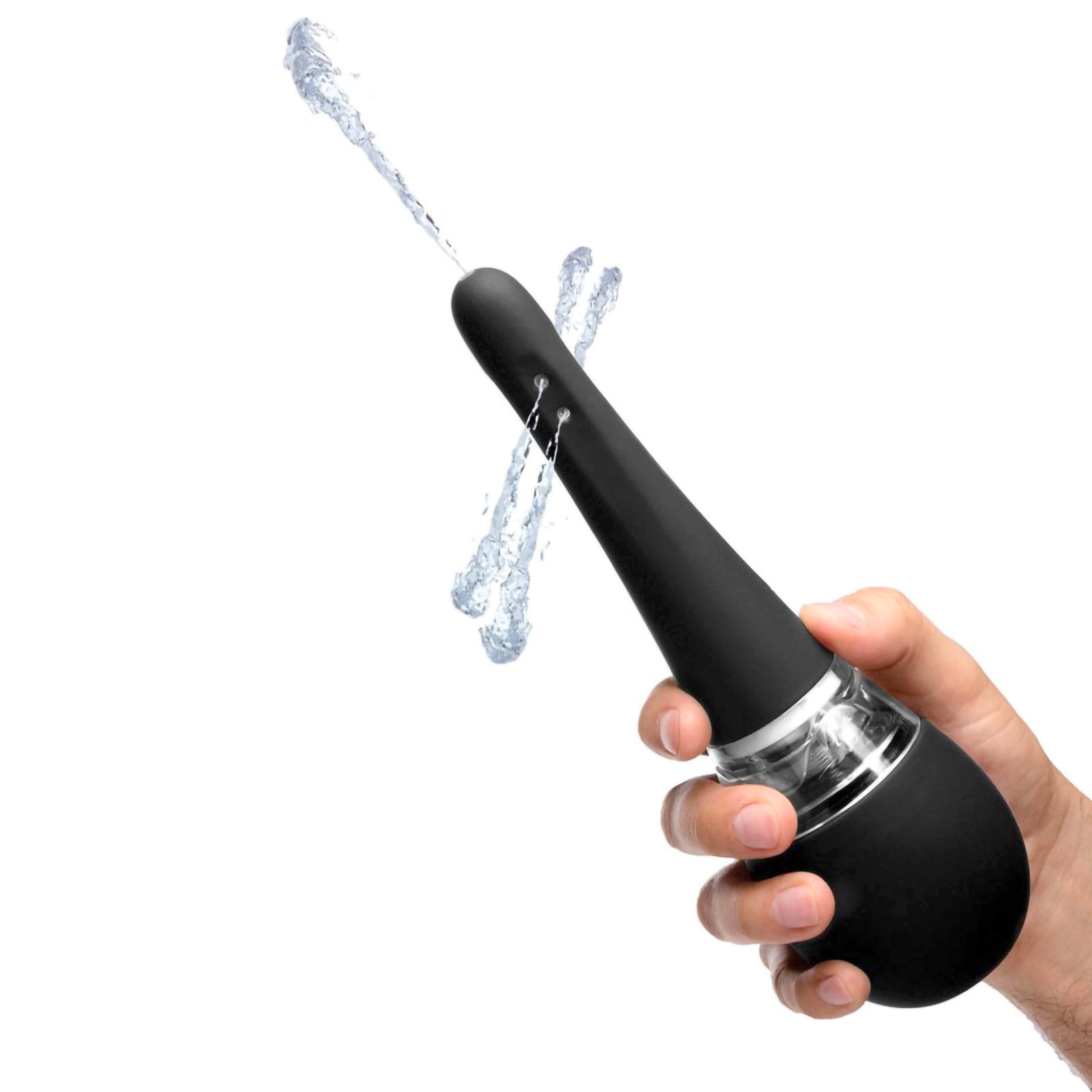 Rechargeable Automatic Electric Water Spray Anal Douche Enema Bulb Cleansing