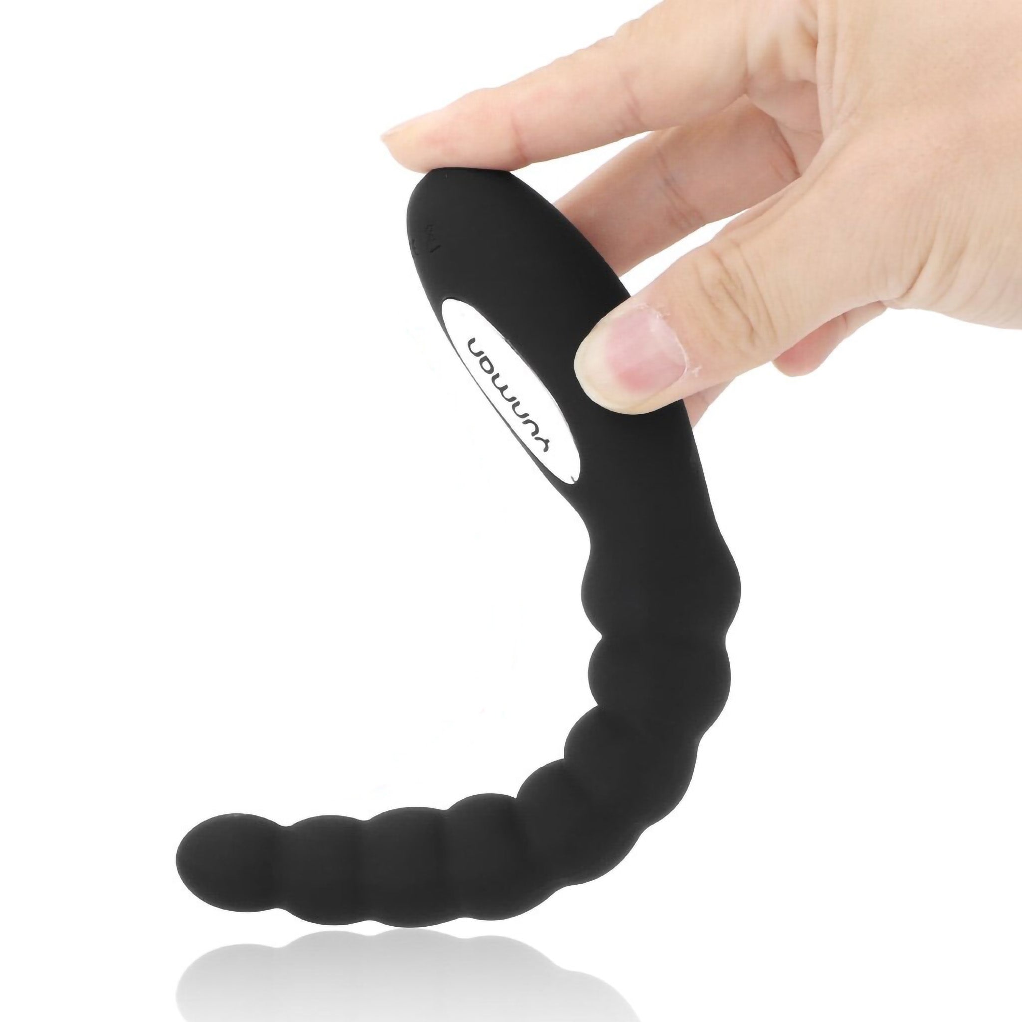 Silicone Rechargeable Vibrating Beaded Anal Plug Beads Vibrator Anal Sex Toys