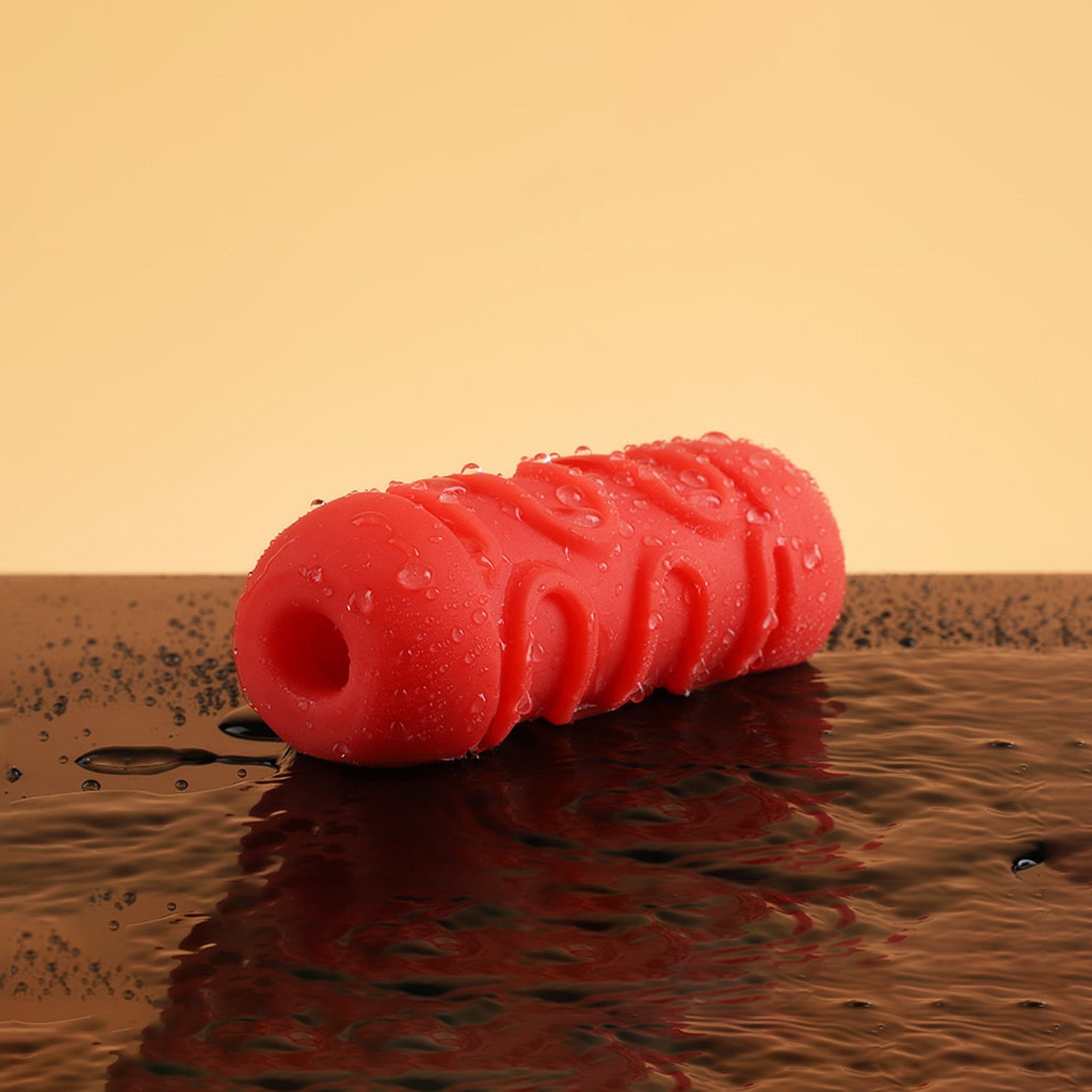 Red Male Masturbator Penis Cock Stroker Sleeve Pocket Pussy Sex Toys for Men