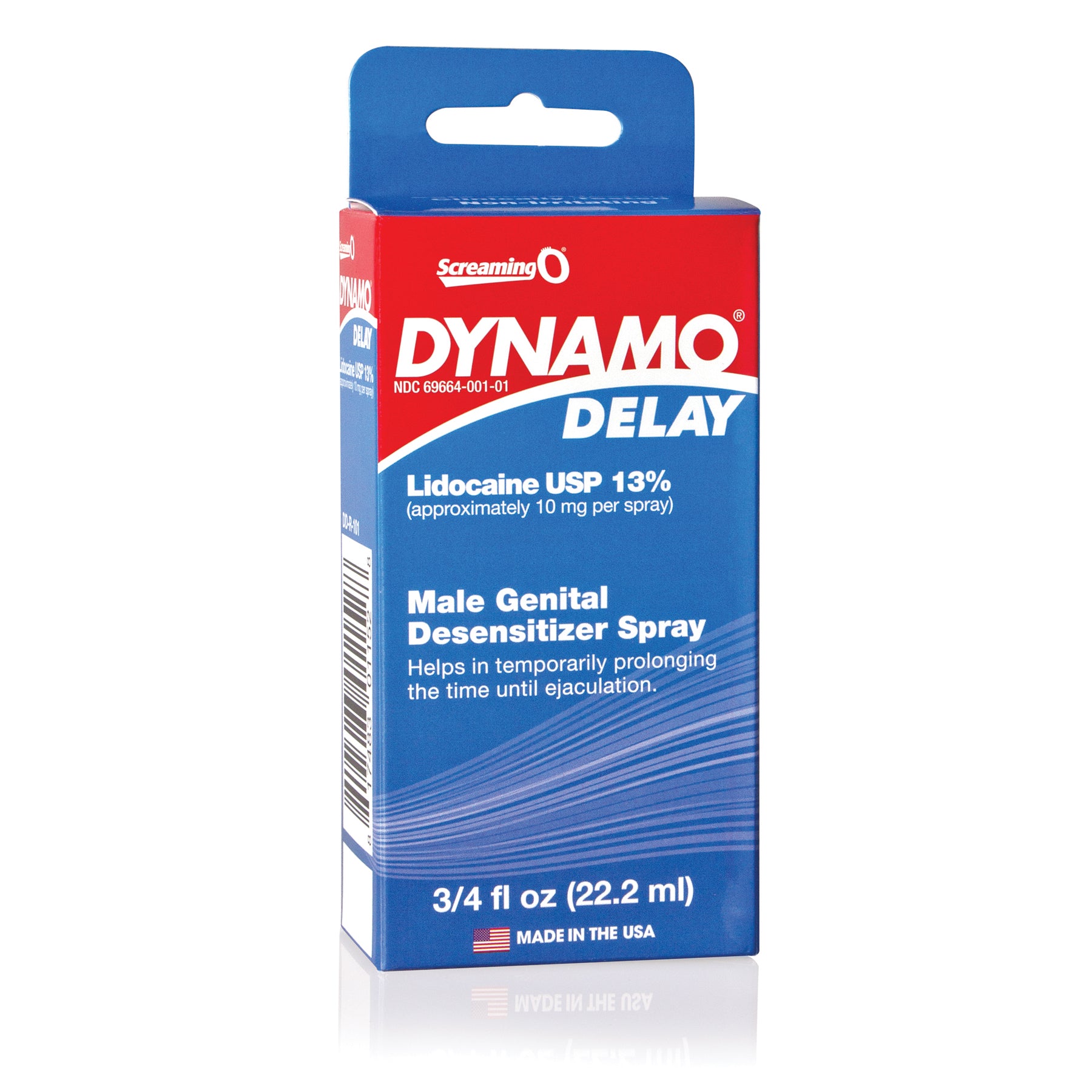 Dynamo Delay Male Genital Desensitizer Prolonging Spray Performance Enhancer