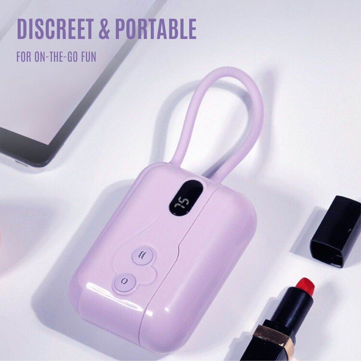 Dual Air Pulsating Clit Sucking Bullet Vibrator Travel Sex Toy for Women Couples