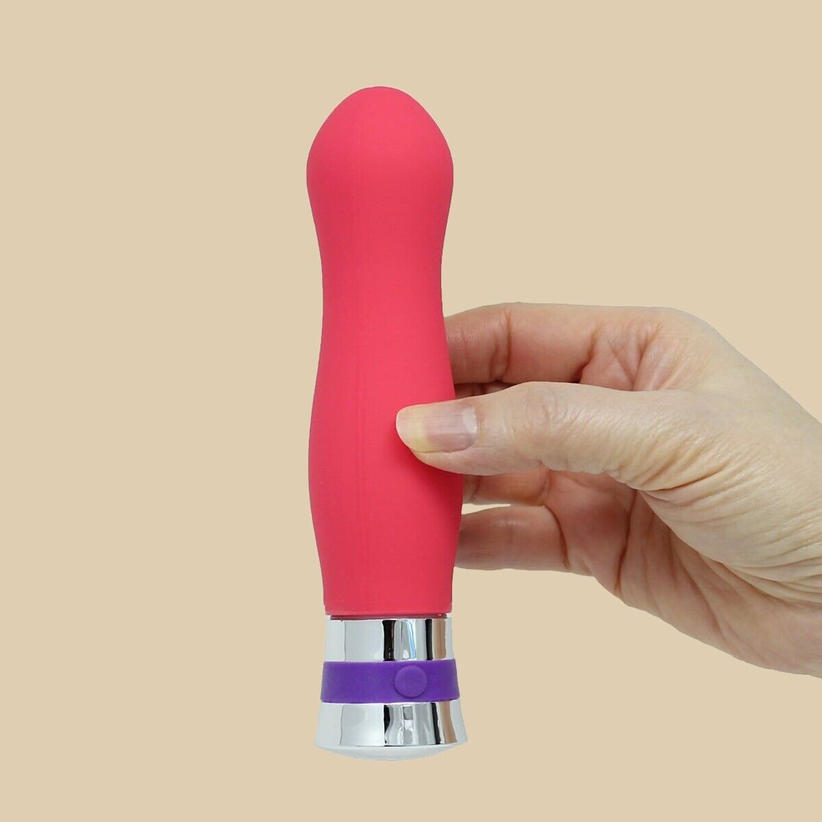 Flexible Smooth Silicone G-spot Anal Vibrator Dildo Sex Toys for Women Couple