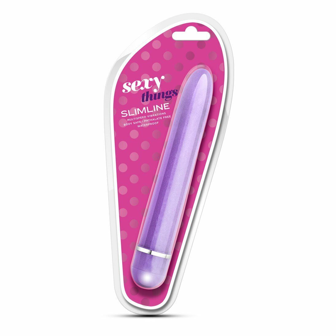 Slim Slender Waterproof Anal Clit G-spot Vibe Vibrator Sex-toys for Women