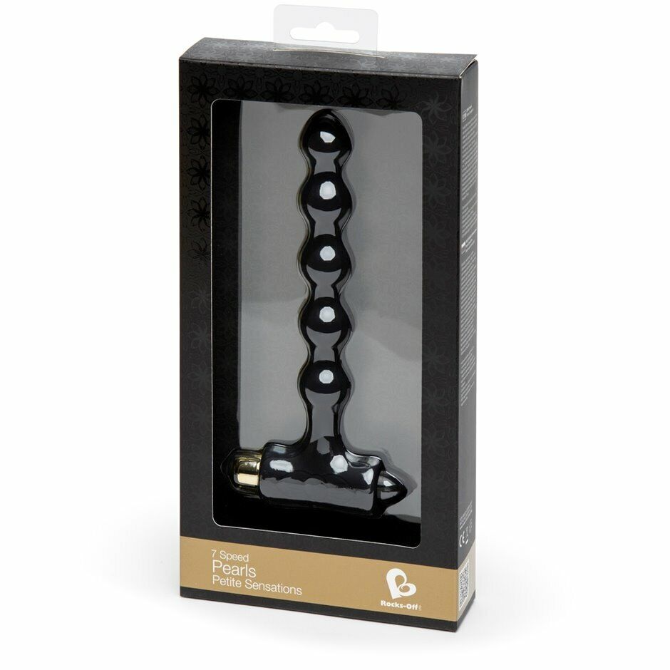 Rocks Off Vibrating Anal Beads Butt Plug Anal Sex-toys for Men Women Couples