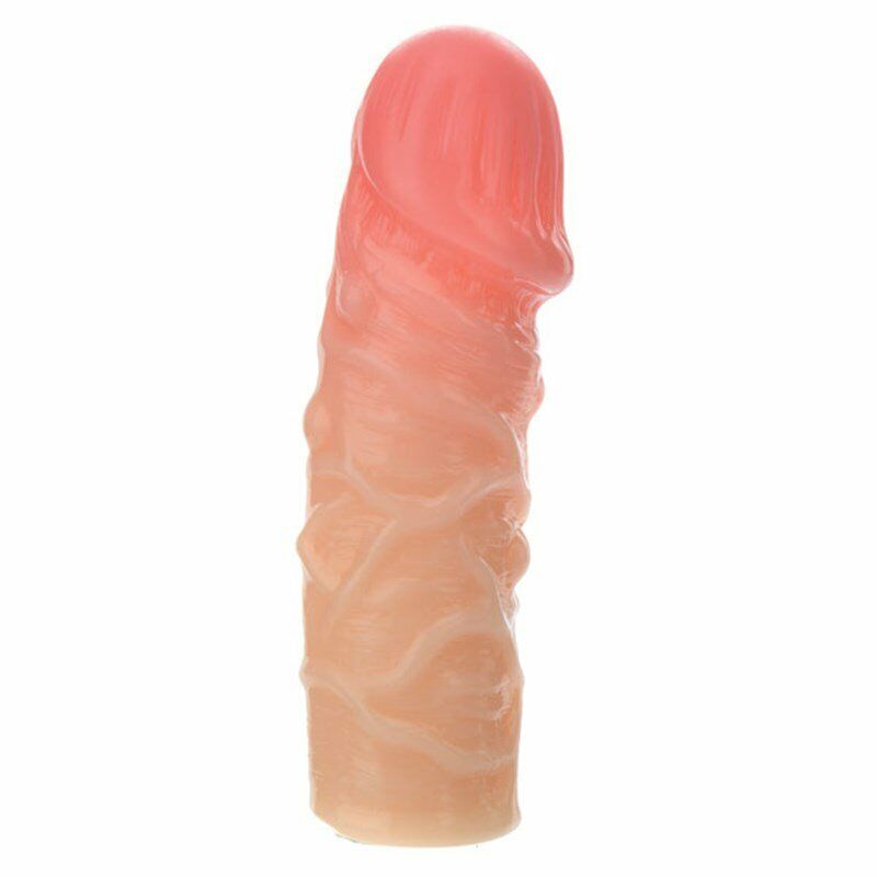 Thick Penis Extension Extender Sleeve Cock Girth Width Enhancer Enlarger