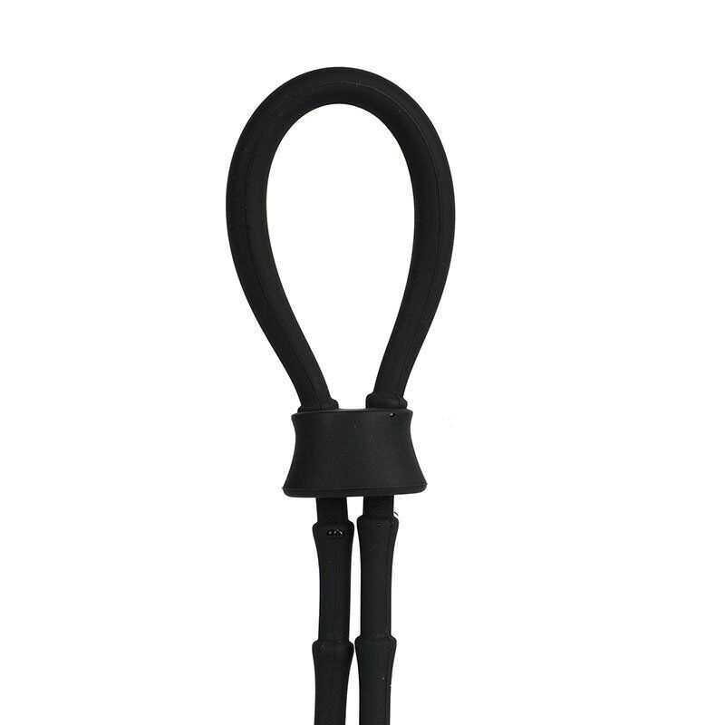 Silicone Lasso Male Erection Keeper Enhancer Prolong Delay Penis Cock Ring