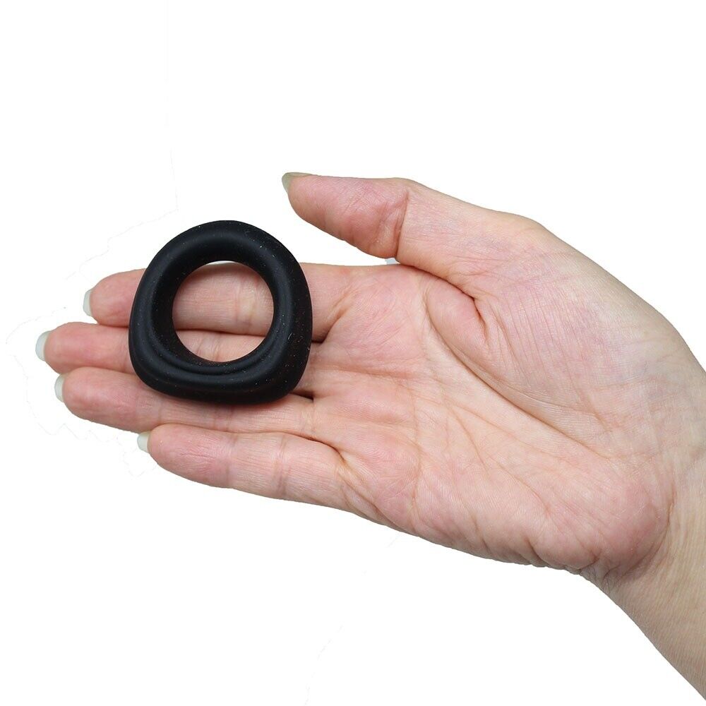 Stretchy Silicone Male Penis Enhancer Prolong Delay Sex Cock Ring for Men