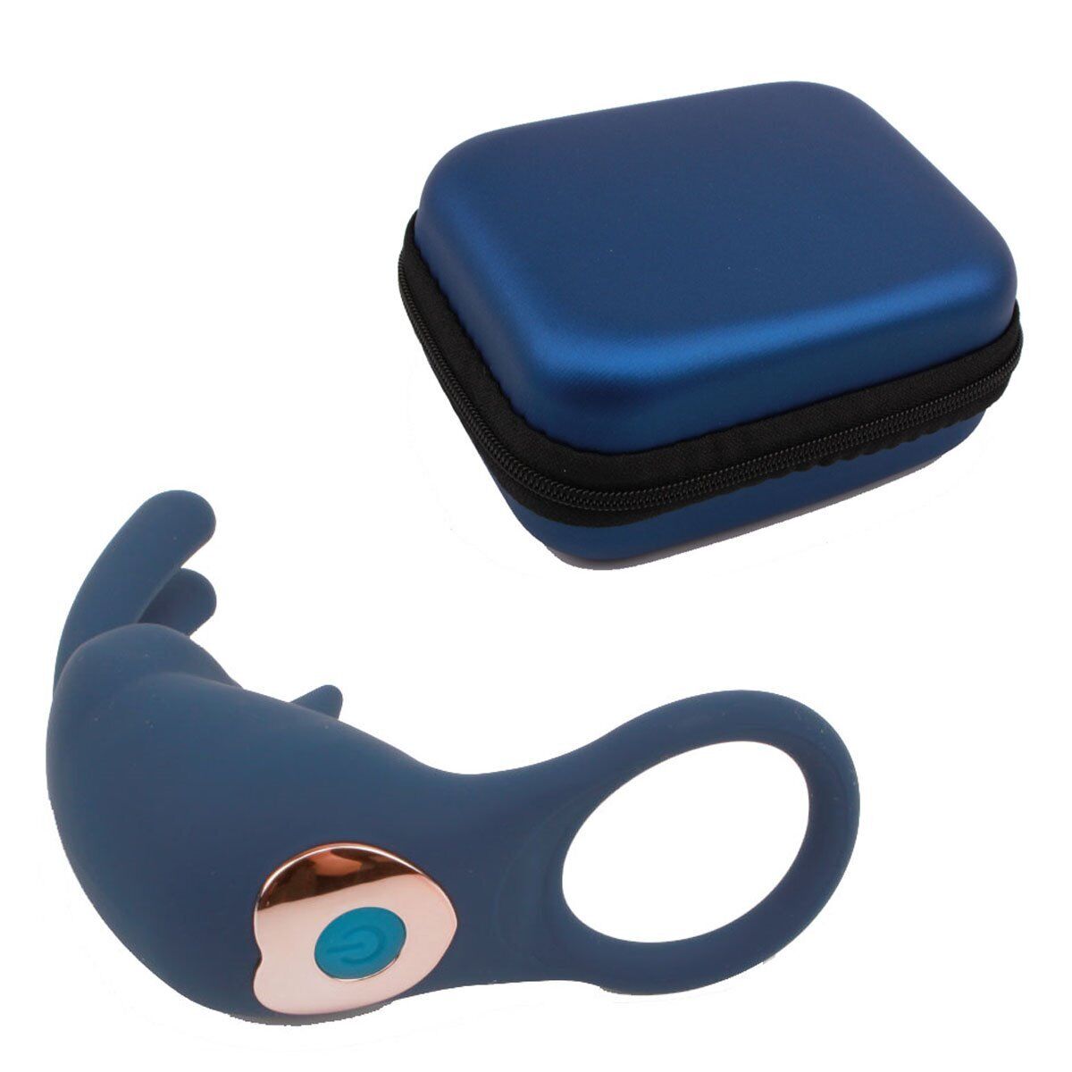 Rechargeable Vibrating Penis Cock Ring Enhancer Sex-toys for Men Women Couples