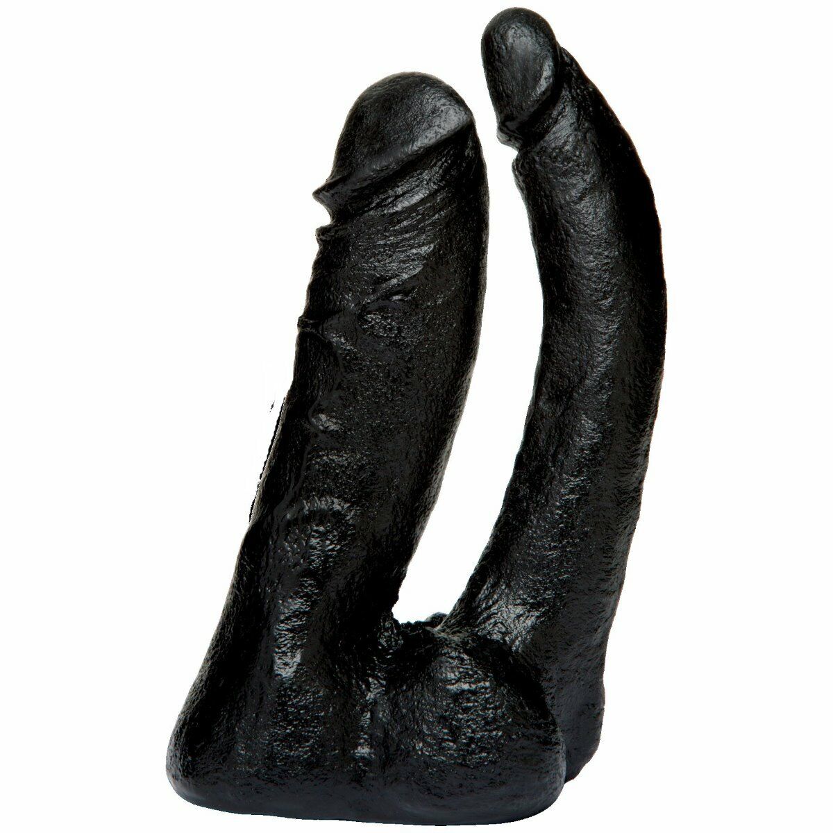 Vac-U-Lock Code Black Double Penetrator Dp Anal Sex Strap-on Attachment Dildo