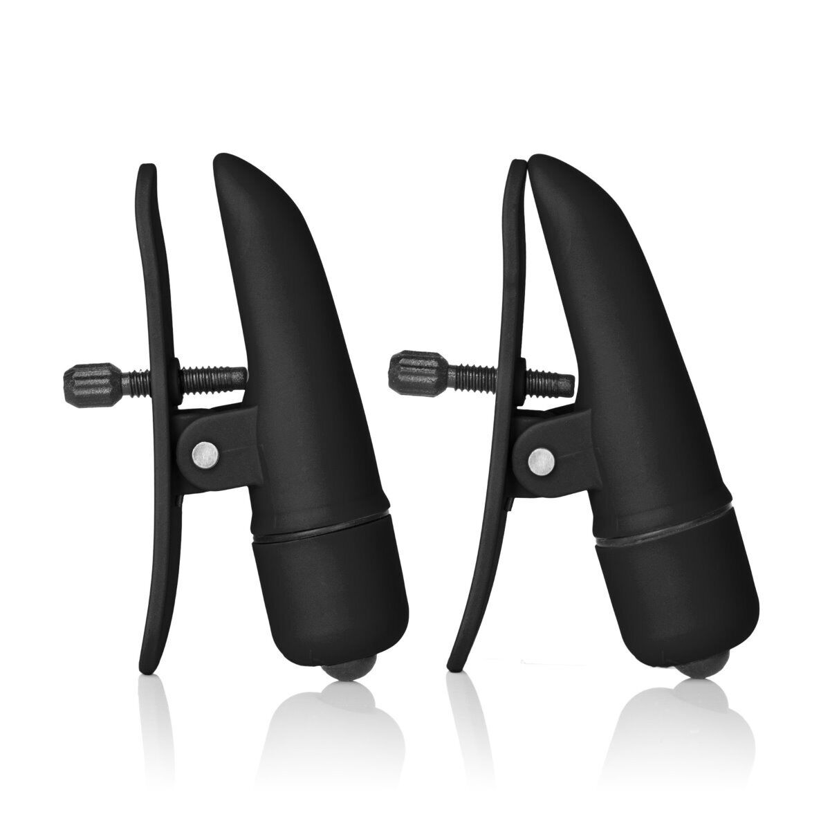 Wireless Cordless Vibrating Nipple Clamps Breast Nipple Play SM Bondage Sex Toy