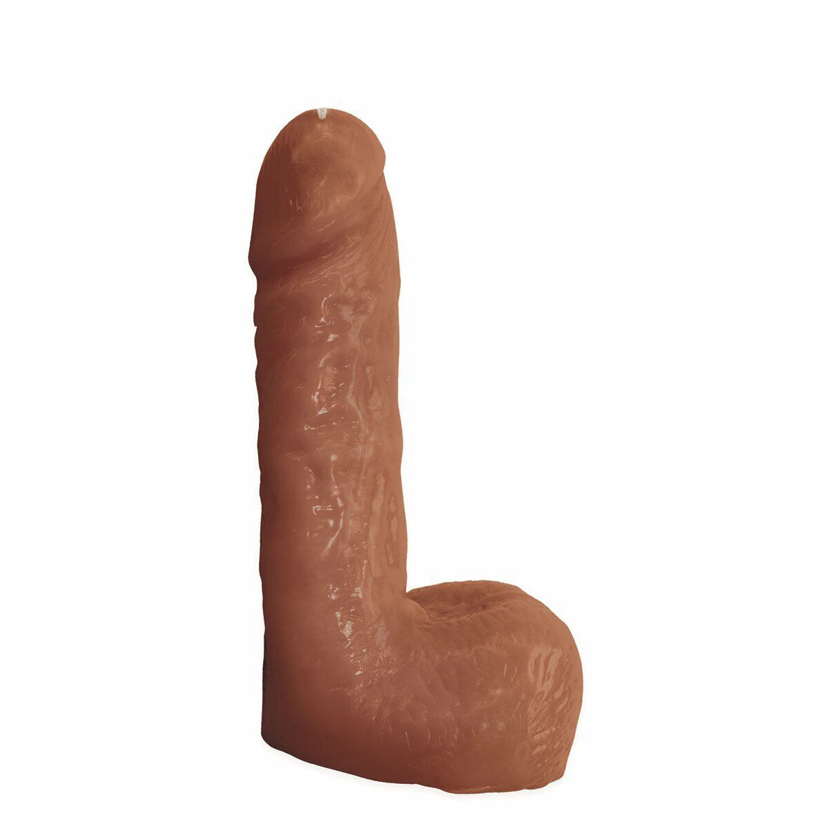 6" Black Realistic Ejaculating Squirting G-spot Anal Dildo Dong Cock with Balls