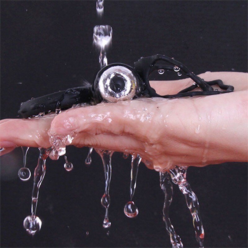 Silicone Vibrating Penis Cock and Ball Ring Enhancer Sex-toys for Couples Men