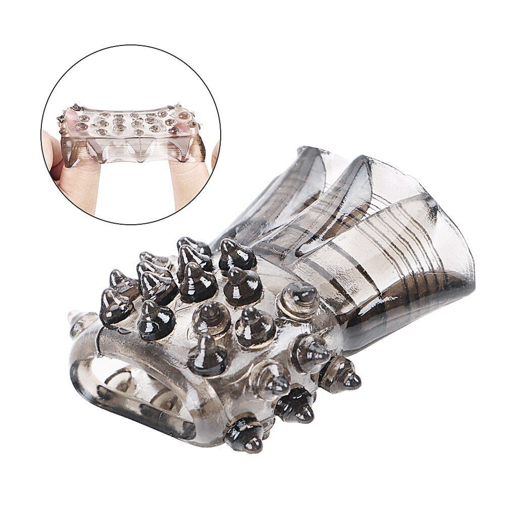 Foreskin Penis Cock Ring Prolong Delay Premature Ejaculation Erection Enhancer