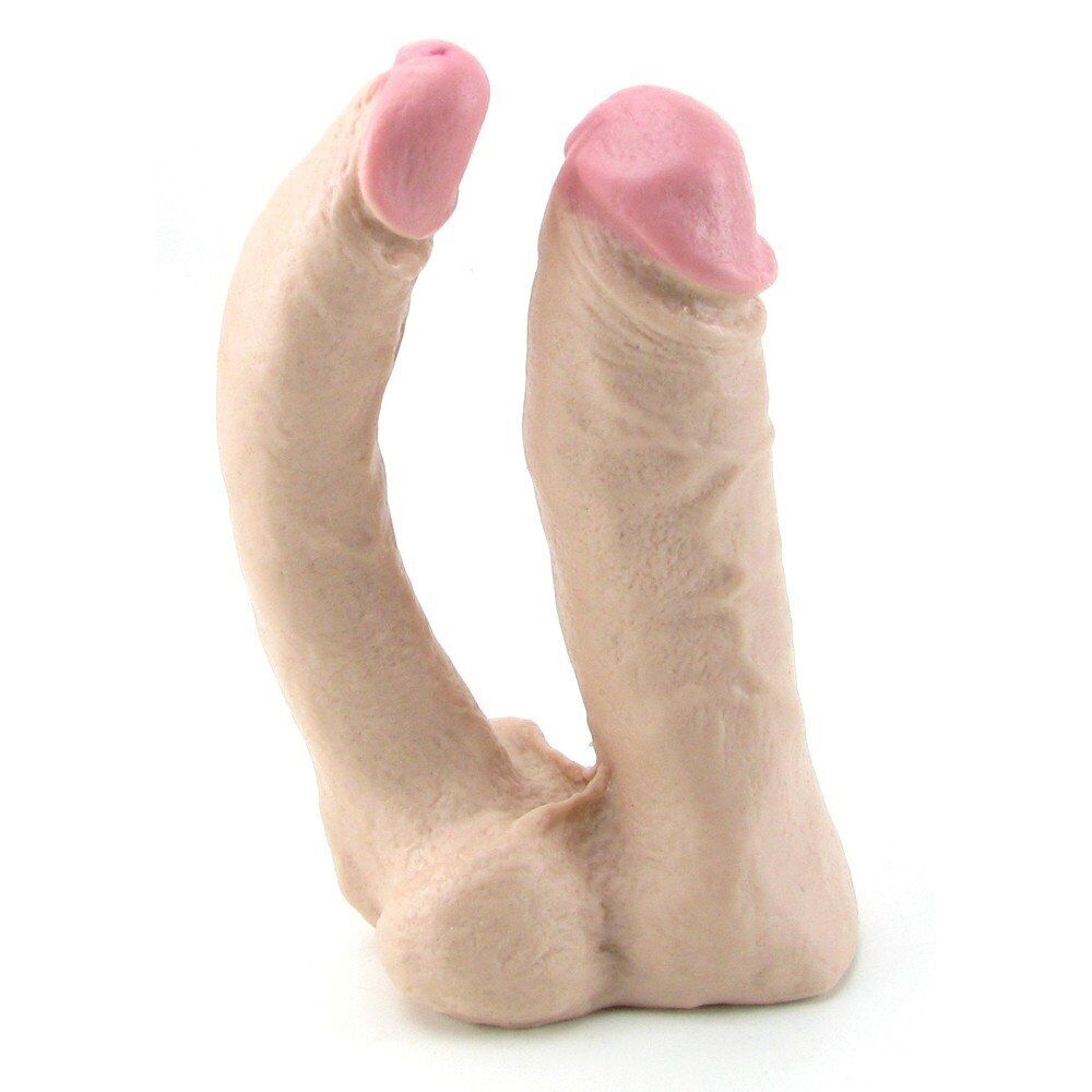 Double Penetrator Penetration Realistic Cock Dildo Dong Vac-U-Lock Attachment
