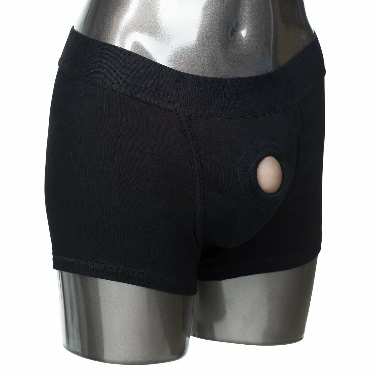 Packer Gear Black Boxer Brief Strap-on Harness M/L FTM Packing Sex Toys