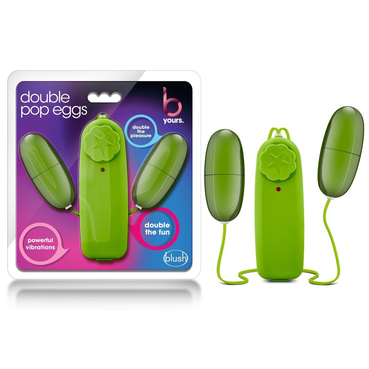 Vibrating Double Vaginal Anal Egg Bullet Vibrator Foreplay Sex Toys for Couples