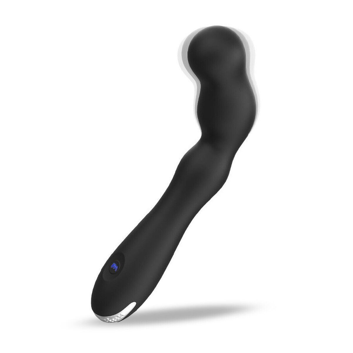 Silicone Vibrating G-spot P-spot Anal Vibrator Prostate Massager Stimulator