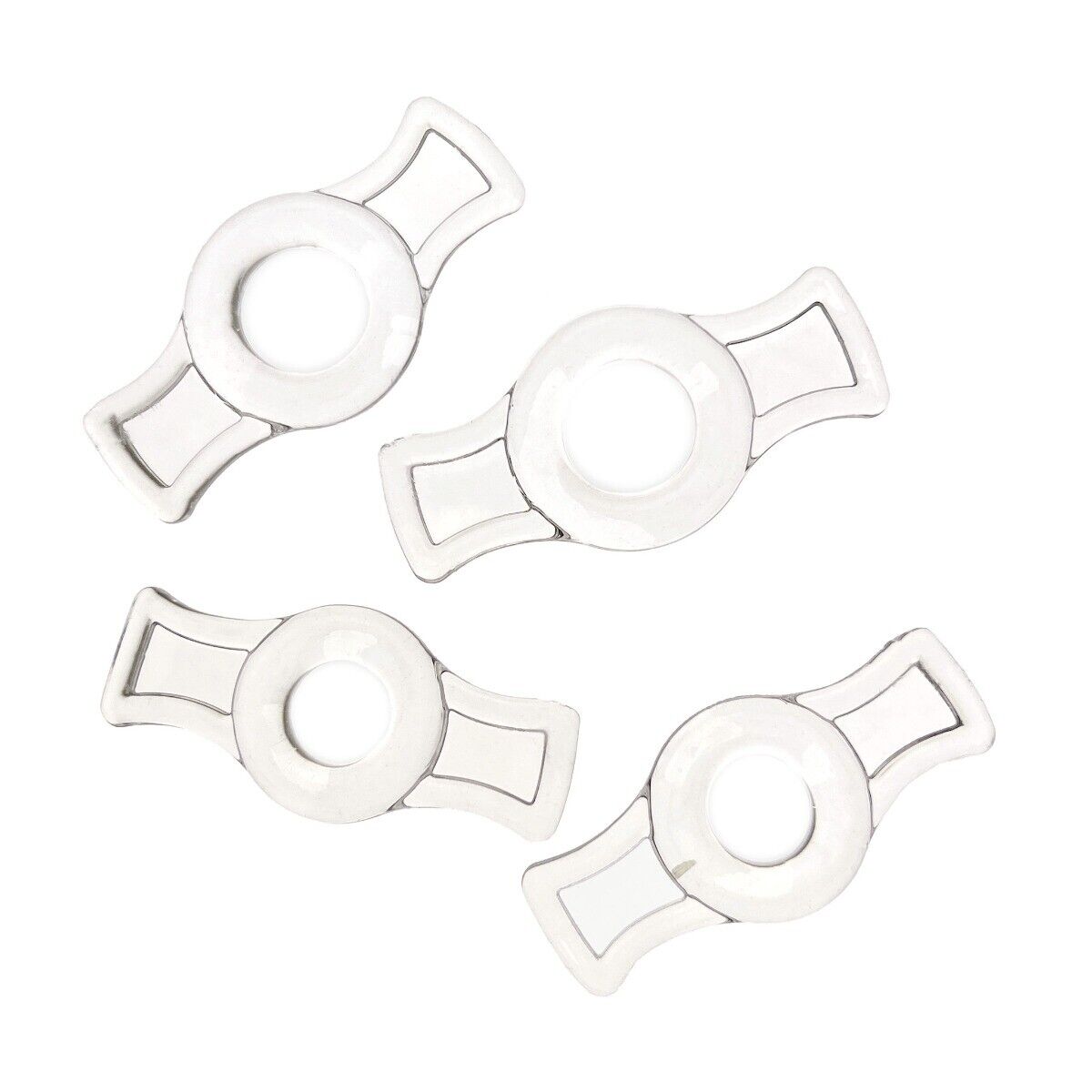 4 Stretchy Penis Enhancing Prolong Delay Cock Rings Male Erection Enhancer