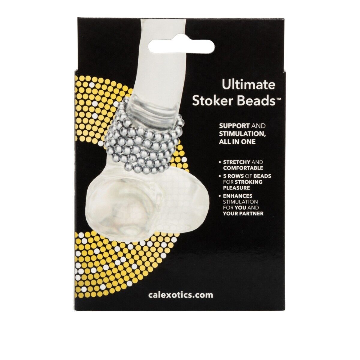 Ultimate Stroker Beads Penis Girth Enhancer Cock Ring Orgasm Couple Sex Toy