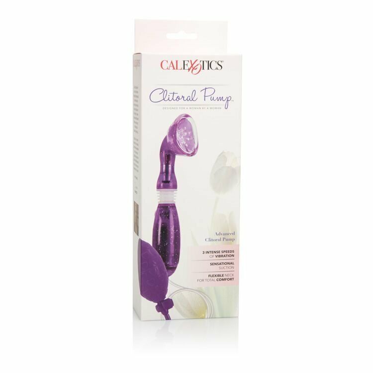 Vibrating Clitoral Pump Vaginal Clit Pussy Pump Vibe Vibrator Female Sex Toy