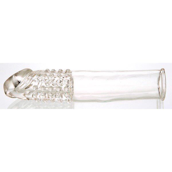 Super Dick Cock Extender Extension Orgasm Sleeve Thick Penis Girth Enhancer