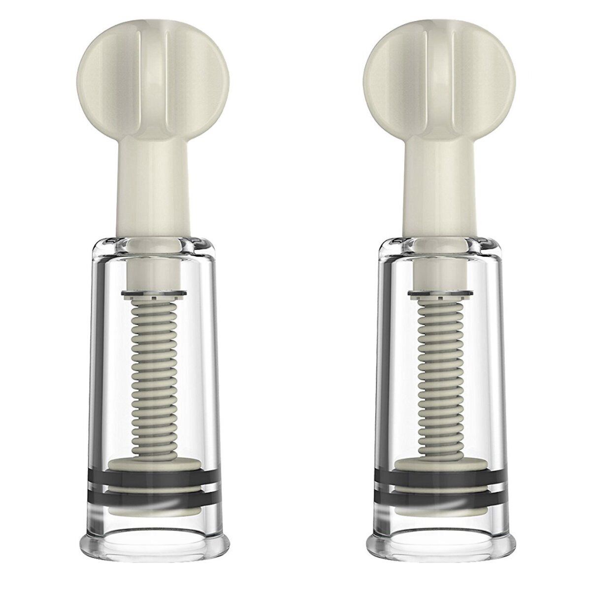Twisted Clit Pussy Breast Nipple Suckers Clamps Suction Pump SM Bondage Sex Toys